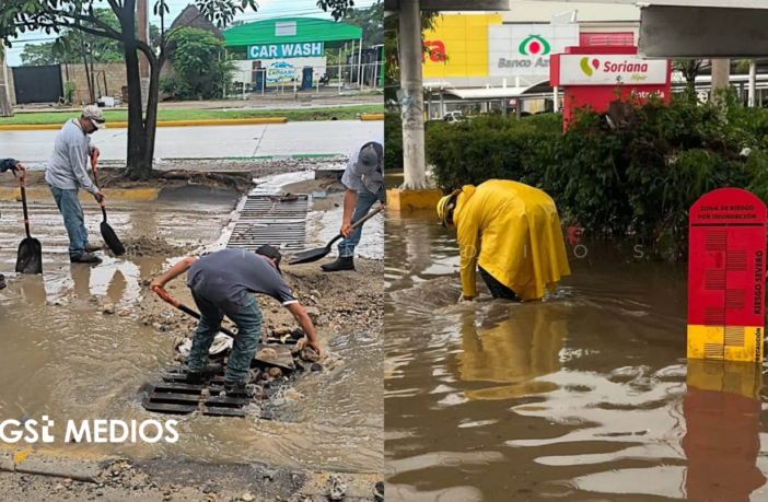 Lluvias dejan cierres y afectaciones viales en Bahía de Banderas