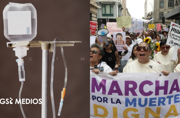 Eutanasia para muerte digna: Pacientes con enfermedades terminales marchan en CDMX