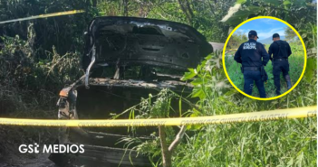 Encuentran tres cuerpos calcinados tras incendio de vehículo en Tuxpan