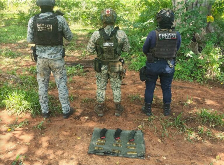 Caen dos personas, aseguran armamento y drogas durante operativos en Nayarit