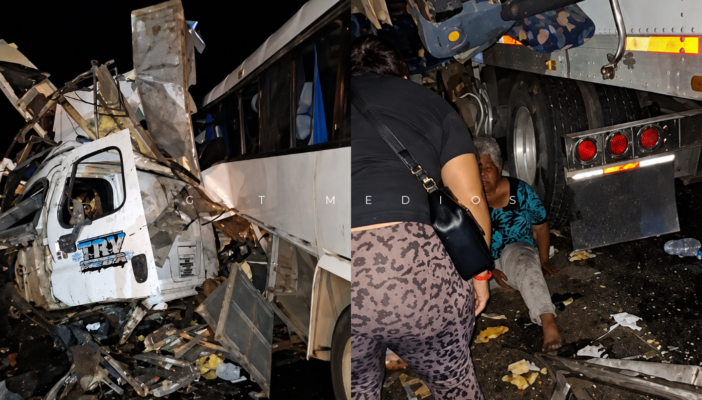 Accidente entre tráiler y autobús que regresaba de evento de Sheinbaum deja 4 muertos y 20 lesionados