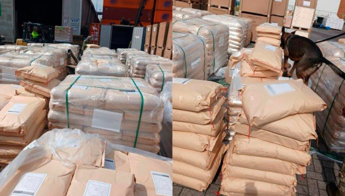 Inmovilizan 54 toneladas de dextrosa en la Aduana de Manzanillo