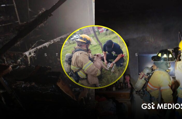 Incendio en vivienda de Villas Universidad moviliza a Bomberos de Puerto Vallarta