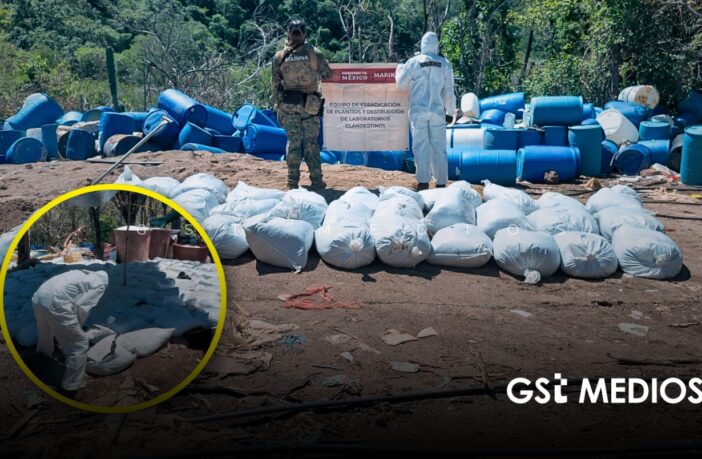 Sinaloa: aseguran más de 16 toneladas de metanfetamina en megagolpe contra el narco