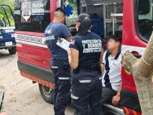 Joven motociclista con lesiones tras derrapar en la colonia Portales