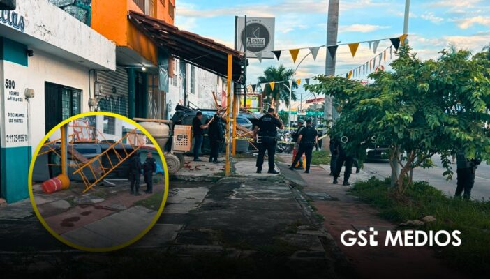 Persecución, balazos y volcadura sobre el bulevar Tepic-Xalisco