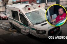 Un chofer de ambulancia del IMSS atropella a peatón al conducir ebrio