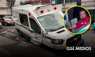 Un chofer de ambulancia del IMSS atropella a peatón al conducir ebrio