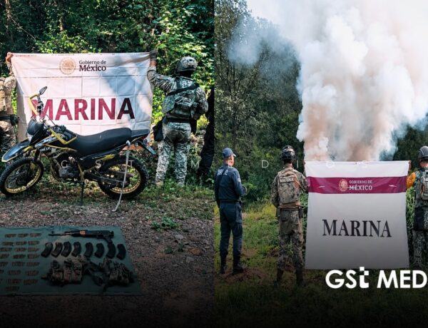 Armas aseguradas y un plantío destruido durante operativos en Nayarit