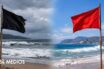 Bandera negra en Compostela y Roja en Bahía de Banderas por condiciones de riesgo en el mar
