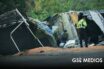 Tractocamión con sorgo vuelca en la Tepic-Mazatlán y reportan rapiña