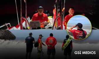 Continúa la búsqueda de mujer desaparecida tras ingresar al mar en Puerto Vallarta