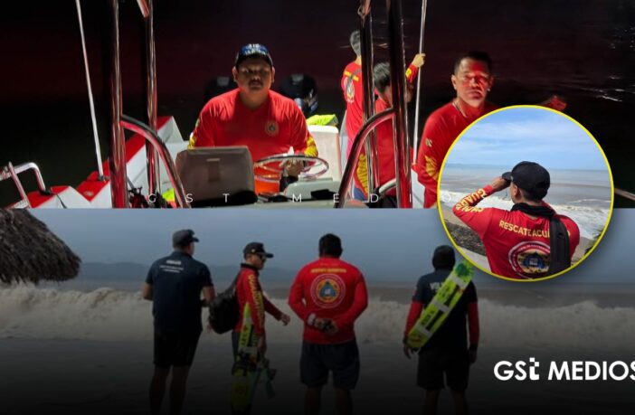Continúa la búsqueda de mujer desaparecida tras ingresar al mar en Puerto Vallarta