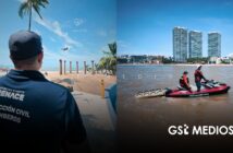 Continúa la búsqueda de turista potosina arrastrada por el mar