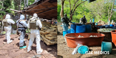 Desmantelan cuatro laboratorios clandestinos de drogas sintéticas en Michoacán y Guerrero