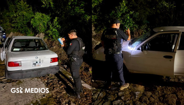 Localizan en Mismaloya Nissan Tsuru con reporte de robo en Ameca