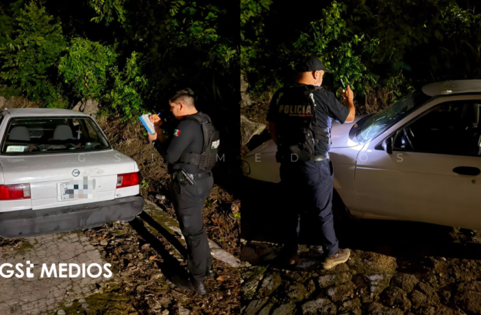 Localizan en Mismaloya Nissan Tsuru con reporte de robo en Ameca