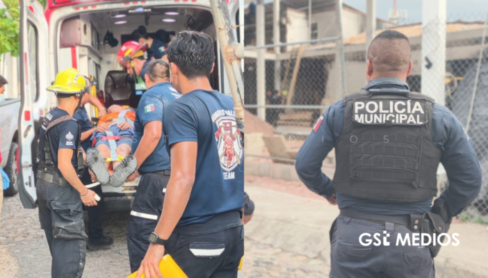 Hombre recibe fuerte descarga eléctrica en predio de Versalles