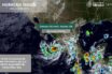 Huracán Simon mantiene categoría 3 frente a las costas de Jalisco