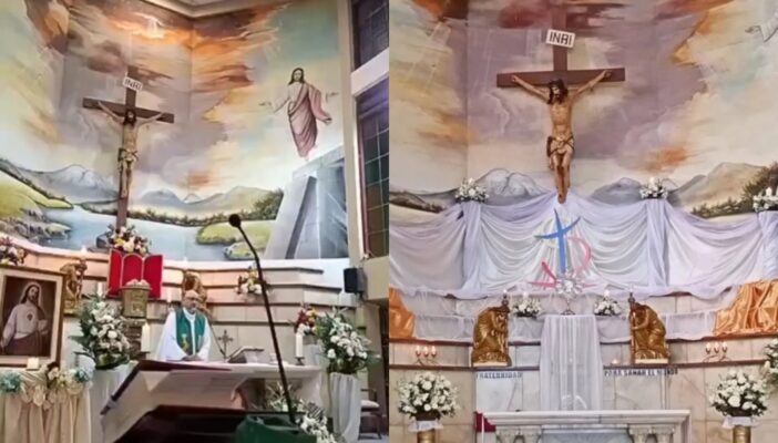 ¡Tragedia en plena misa! Muere sacerdote tras caerle una cruz en Guayaquil