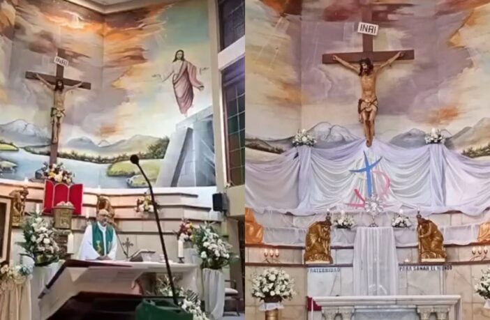 ¡Tragedia en plena misa! Muere sacerdote tras caerle una cruz en Guayaquil