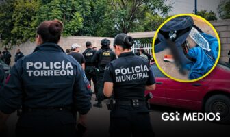 Autoridades se movilizan por reporte de disparos en secundaria de Torreón