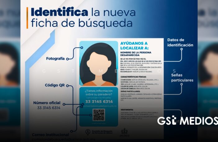 Cédulas de búsqueda en Jalisco tendrán nuevo diseño y código QR