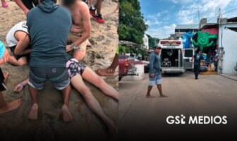 Guardavidas rescatan a adulta mayor en playa Los Ayala