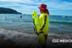 Playas de Compostela mantienen bandera amarilla