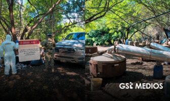 Autoridades inhabilitan laboratorio clandestino en Sinaloa