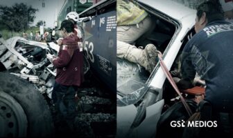 Tren arrolla camioneta con trabajadores de la autopista Jala-Vallarta; reportan dos muertos