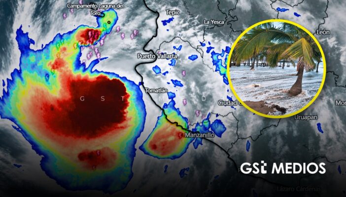 Huracán Simón se debilita y disminuye el oleaje en Nayarit