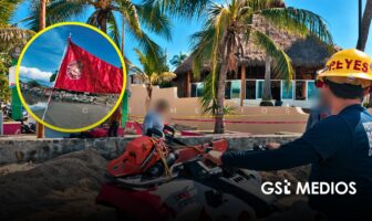 Continúa la bandera roja en playas de Bahía de Banderas