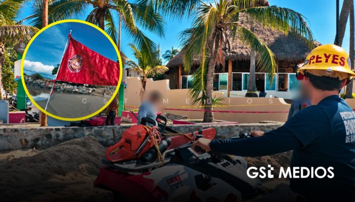 Continúa la bandera roja en playas de Bahía de Banderas