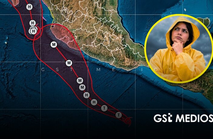 Depresión Tropical Veintiuno-E se intensifica a Tormenta Tropical Trudy