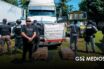 Aseguran 171 kilos de droga ocultos en un tractocamión en Chiapas