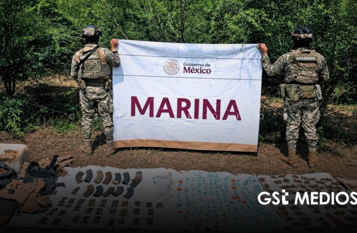 1.5 toneladas de marihuana y más de 20 mil cartuchos fueron decomisados por la Marina