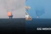 Se incendia plataforma petrolera Pemex en Campeche
