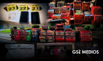 Aseguran 20 máquinas tragamonedas en Tepic
