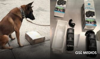 AICM: Espartacus detecta droga oculta en controles de videojuegos