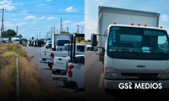 Autoridades frustran robo a transporte de carga en Guanajuato; muere un presunto agresor