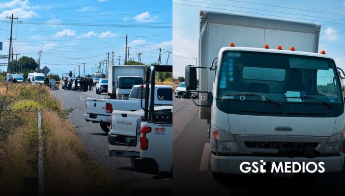 Autoridades frustran robo a transporte de carga en Guanajuato; muere un presunto agresor