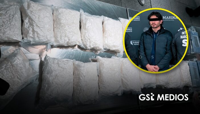 Detienen a jalisciense con más de 25 kilos de droga en el AICM