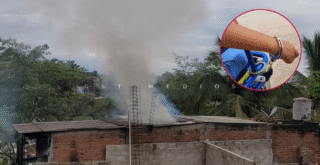 Por celos provoca incendio en la vivienda de su expareja en la colonia Loma Bonita