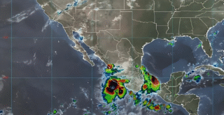 Tormenta tropical Ivo traerá intensas lluvias y fuerte oleaje en el occidente del país