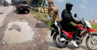 Sicarios balean a hombre que transmitía en vivo el mal estado de las calles