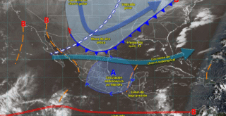 Frente frío número 13 traerá fuertes vientos y descenso de temperatura en Jalisco
