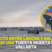 Turista fallece tras presunto choque de lancha contra una ballena en Puerto Vallarta