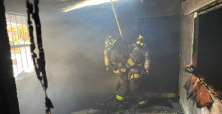 Se registra incendio en vivienda de la colonia El Caloso