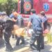 Motociclista lesionado tras impactar contra ambulancia en Av. México